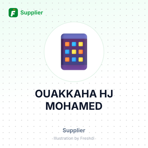 OUAKKAHA HJ MOHAMED – summary card, no photo uploaded yet
