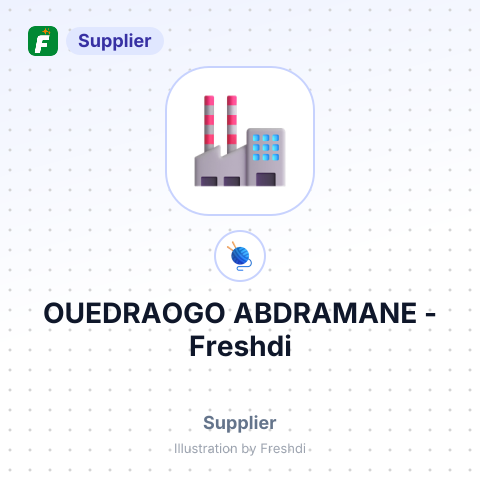 OUEDRAOGO ABDRAMANE – summary card, no photo uploaded yet