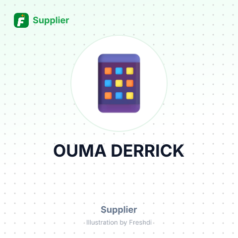 OUMA DERRICK – summary card, no photo uploaded yet