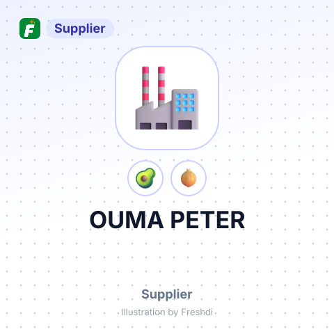 OUMA PETER – summary card, no photo uploaded yet
