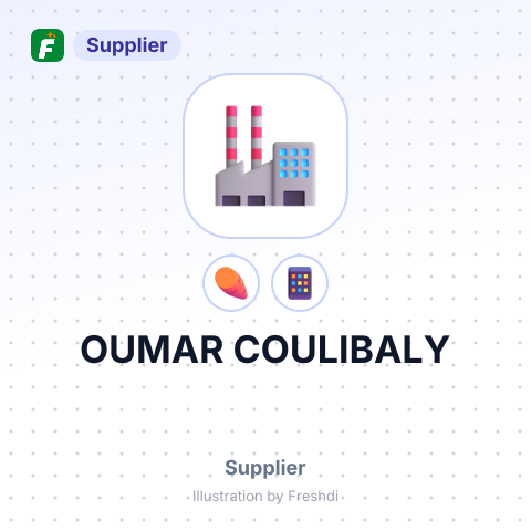 OUMAR COULIBALY – summary card, no photo uploaded yet