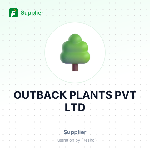 OUTBACK PLANTS PVT LTD – summary card, no photo uploaded yet