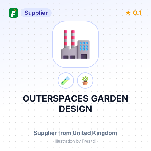 OUTERSPACES GARDEN DESIGN – summary card, no photo uploaded yet