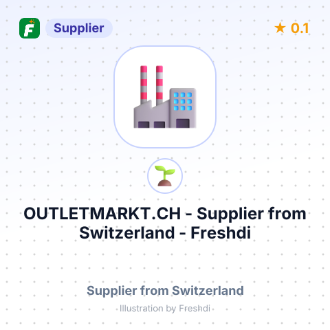 OUTLETMARKT.CH – summary card, no photo uploaded yet