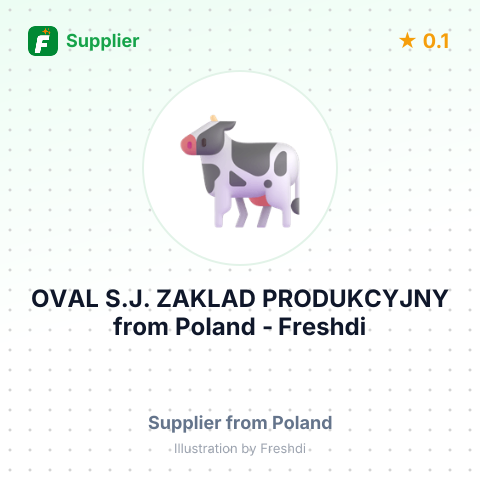OVAL S.J. ZAKLAD PRODUKCYJNY – summary card, no photo uploaded yet