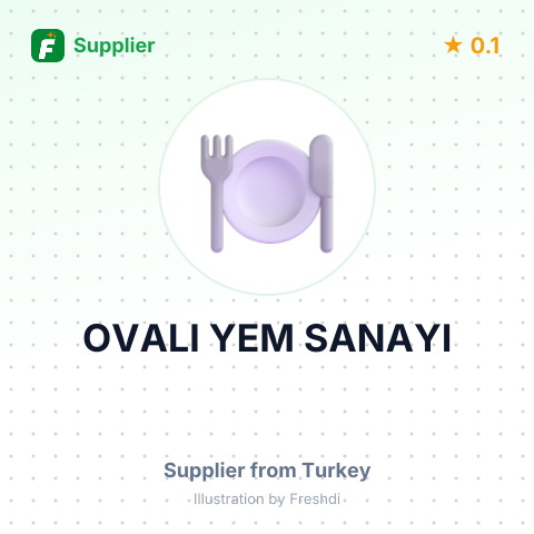 OVALI YEM SANAYI – summary card, no photo uploaded yet