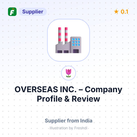 OVERSEAS, INC. – summary card, no photo uploaded yet