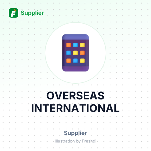 OVERSEAS INTERNATIONAL – summary card, no photo uploaded yet