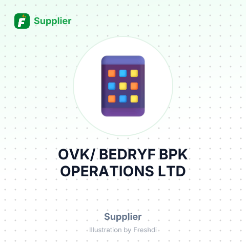 OVK/ BEDRYF BPK OPERATIONS LTD – summary card, no photo uploaded yet