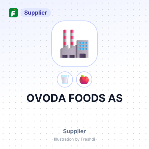 OVODA FOODS AS – summary card, no photo uploaded yet
