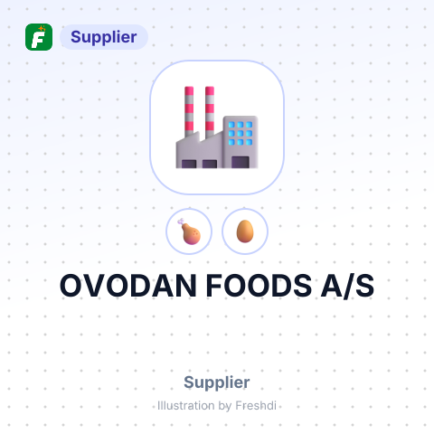 OVODAN FOODS A/S – summary card, no photo uploaded yet