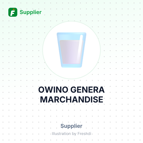OWINO GENERA MARCHANDISE – summary card, no photo uploaded yet