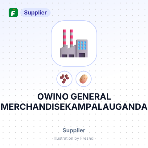 OWINO GENERAL MERCHANDISEKAMPALAUGANDA – summary card, no photo uploaded yet