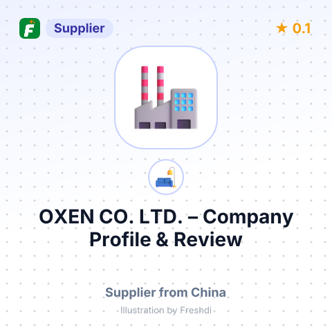 OXEN CO., LTD. – summary card, no photo uploaded yet