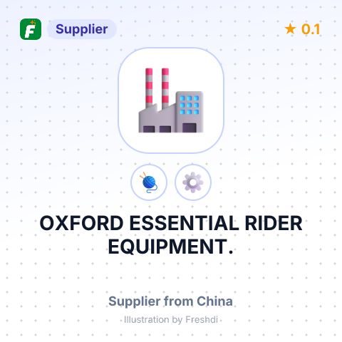 OXFORD ESSENTIAL RIDER EQUIPMENT. – summary card, no photo uploaded yet