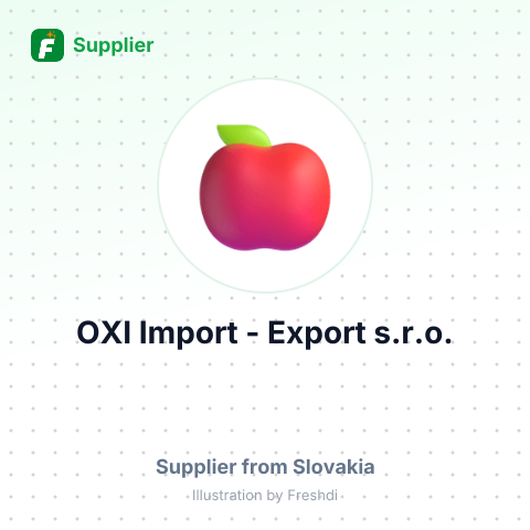 OXI Import - Export s.r.o. – summary card, no photo uploaded yet