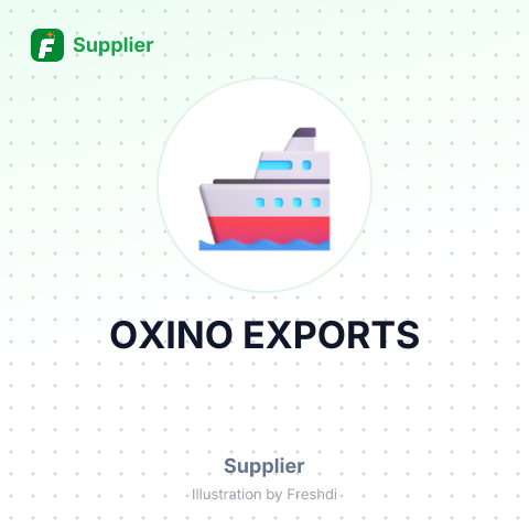 OXINO EXPORTS – summary card, no photo uploaded yet