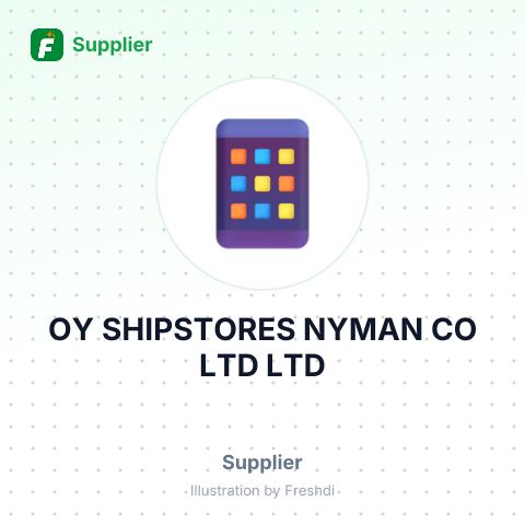 OY SHIPSTORES NYMAN CO LTD LTD – summary card, no photo uploaded yet