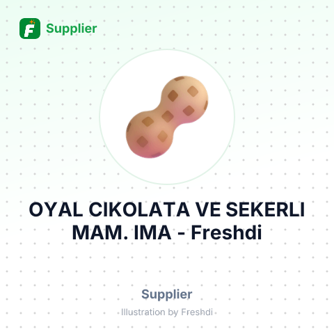 OYAL CIKOLATA VE SEKERLI MAM. IMA – summary card, no photo uploaded yet