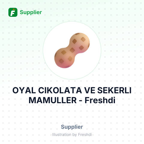 OYAL CIKOLATA VE SEKERLI MAMULLER – summary card, no photo uploaded yet