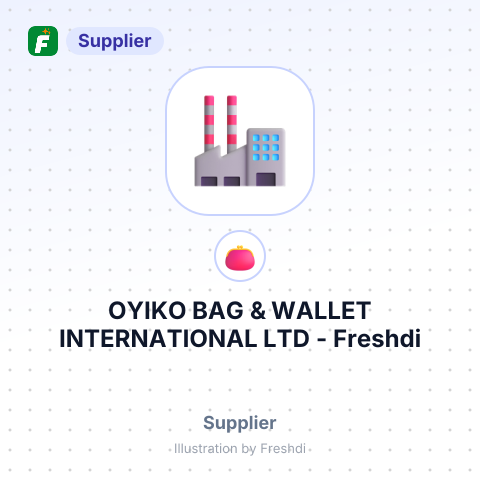 OYIKO BAG & WALLET INTERNATIONAL LTD – summary card, no photo uploaded yet