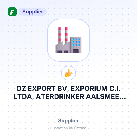 OZ EXPORT BV, EXPORIUM C.I. LTDA, ATERDRINKER AALSMEER B.V – summary card, no photo uploaded yet