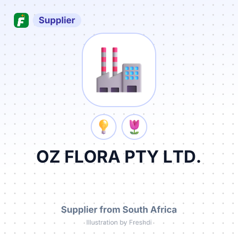OZ FLORA PTY LTD. – summary card, no photo uploaded yet