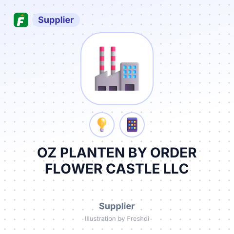 OZ PLANTEN BY ORDER FLOWER CASTLE LLC – summary card, no photo uploaded yet