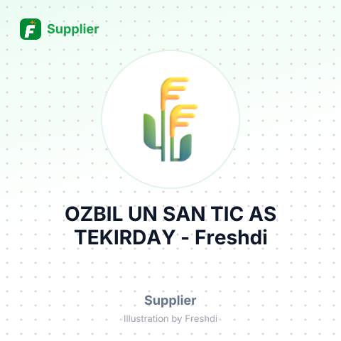 OZBIL UN SAN TIC AS TEKIRDAY – summary card, no photo uploaded yet
