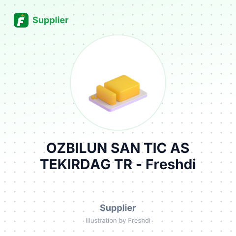 OZBILUN SAN TIC AS TEKIRDAG TR – summary card, no photo uploaded yet