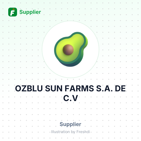 OZBLU SUN FARMS S.A. DE C.V – summary card, no photo uploaded yet