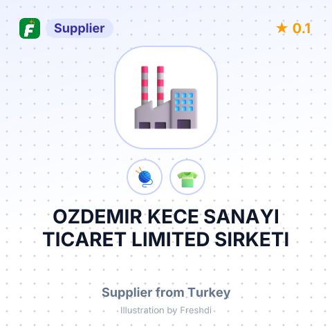 OZDEMIR KECE SANAYI TICARET LIMITED SIRKETI – summary card, no photo uploaded yet