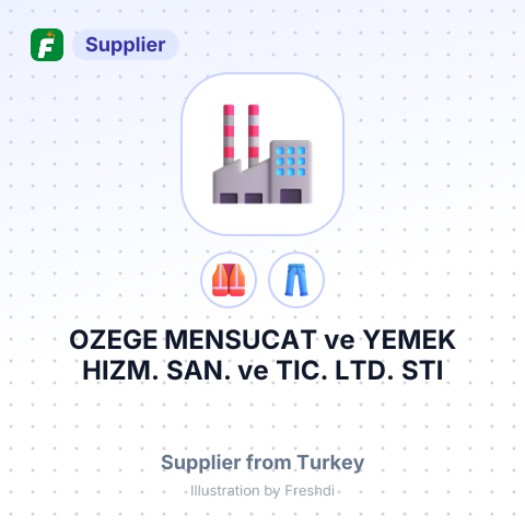 OZEGE MENSUCAT ve YEMEK HIZM. SAN. ve TIC. LTD. STI – summary card, no photo uploaded yet