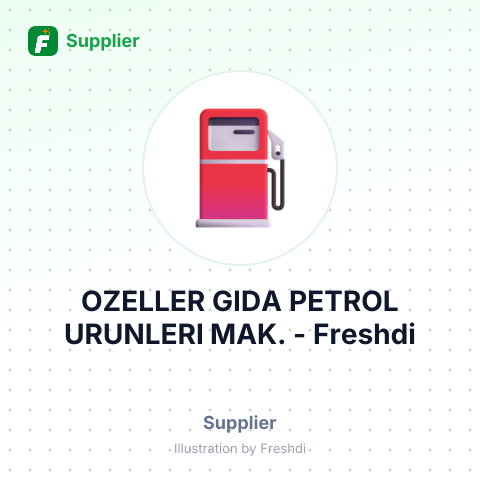 OZELLER GIDA PETROL URUNLERI MAK. – summary card, no photo uploaded yet
