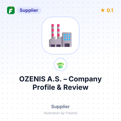 OZENIS A.S. – summary card, no photo uploaded yet