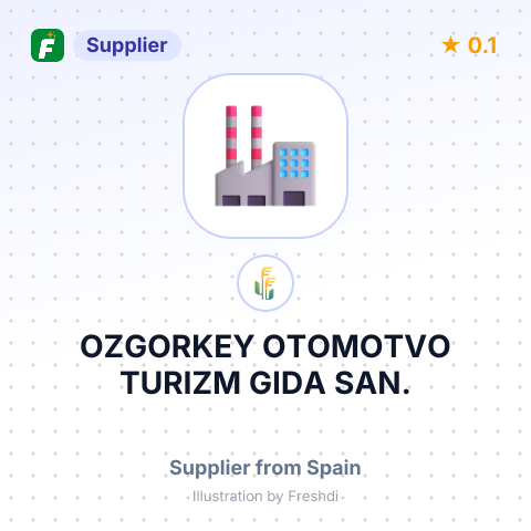 OZGORKEY OTOMOTVO TURIZM GIDA SAN. – summary card, no photo uploaded yet