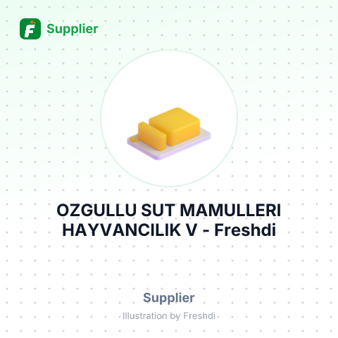 OZGULLU SUT MAMULLERI HAYVANCILIK V – summary card, no photo uploaded yet