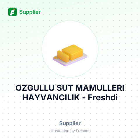 OZGULLU SUT MAMULLERI HAYVANCILIK – summary card, no photo uploaded yet