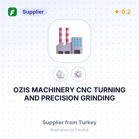 OZIS MACHINERY CNC TURNING AND PRECISION GRINDING – summary card, no photo uploaded yet