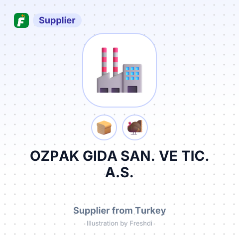 OZPAK GIDA SAN. VE TIC. A.S. – summary card, no photo uploaded yet