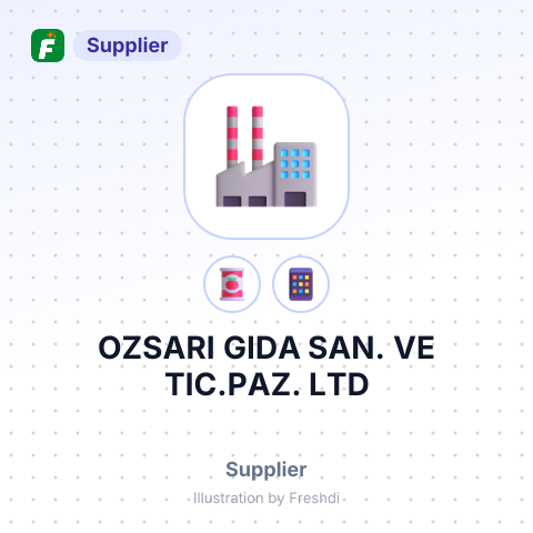 OZSARI GIDA SAN. VE TIC.PAZ. LTD – summary card, no photo uploaded yet