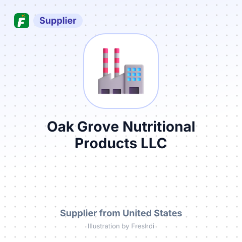 Oak Grove Nutritional Products LLC – summary card, no photo uploaded yet