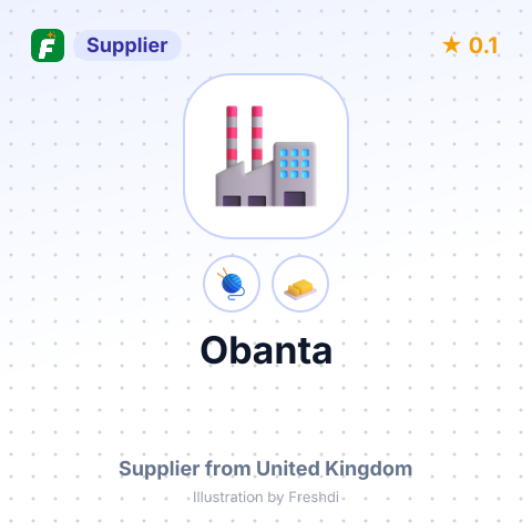 Obanta  – summary card, no photo uploaded yet