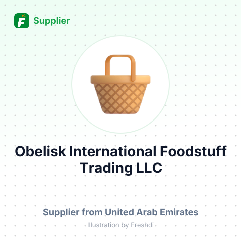 Obelisk International Foodstuff Trading LLC – summary card, no photo uploaded yet
