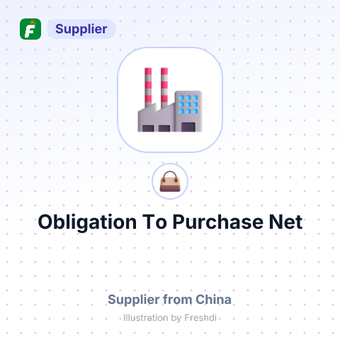 Obligation To Purchase Net – summary card, no photo uploaded yet