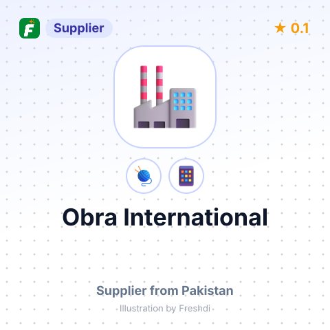 Obra International  – summary card, no photo uploaded yet