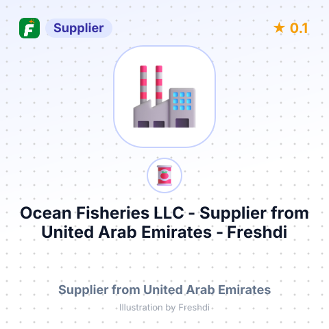 Ocean Fisheries LLC  – summary card, no photo uploaded yet