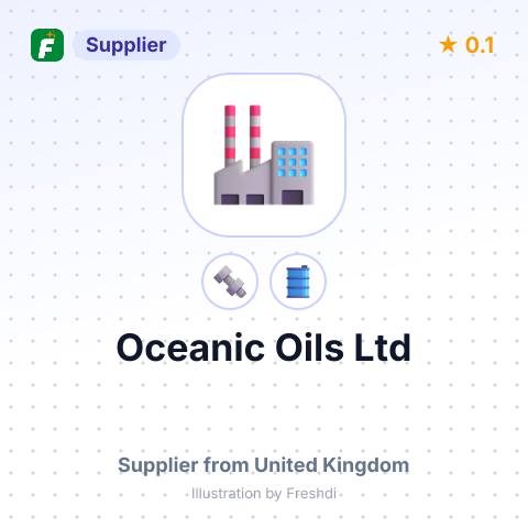 Oceanic Oils Ltd – summary card, no photo uploaded yet