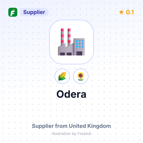 Odera  – summary card, no photo uploaded yet