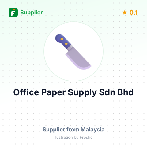Office Paper Supply Sdn Bhd – summary card, no photo uploaded yet